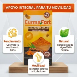 Colágeno Articular Curmafort Suplemento 30 Cápsulas Pack 2 Sin Sabor