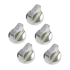 5PCS W11366438 Stove Knobs Replacement for Whirlpool Cooktop Knobs WCG55US0HS00, WCG55US0HS05, WCG55US6HS00, WCG55US6HS05, WCG77US0HS00,Gas Range Burner Control Knobs Replace W11084623 W11084624