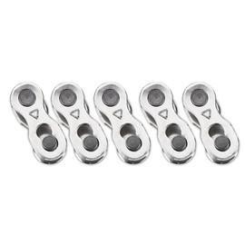 5 Pairs Bicycle Chain Lock, Quick Release Bicycle Chain Lock Missing Link with Magic Joint Connector for 8/9/10 Speed Bicycle (8/7/6 Compartments)