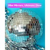 Disco Ball with Motor with Remote and Lights, Palujorty 5-9