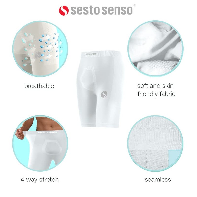 sesto senso Men's Cycling Shorts Short Under Shorts Sport Tight,