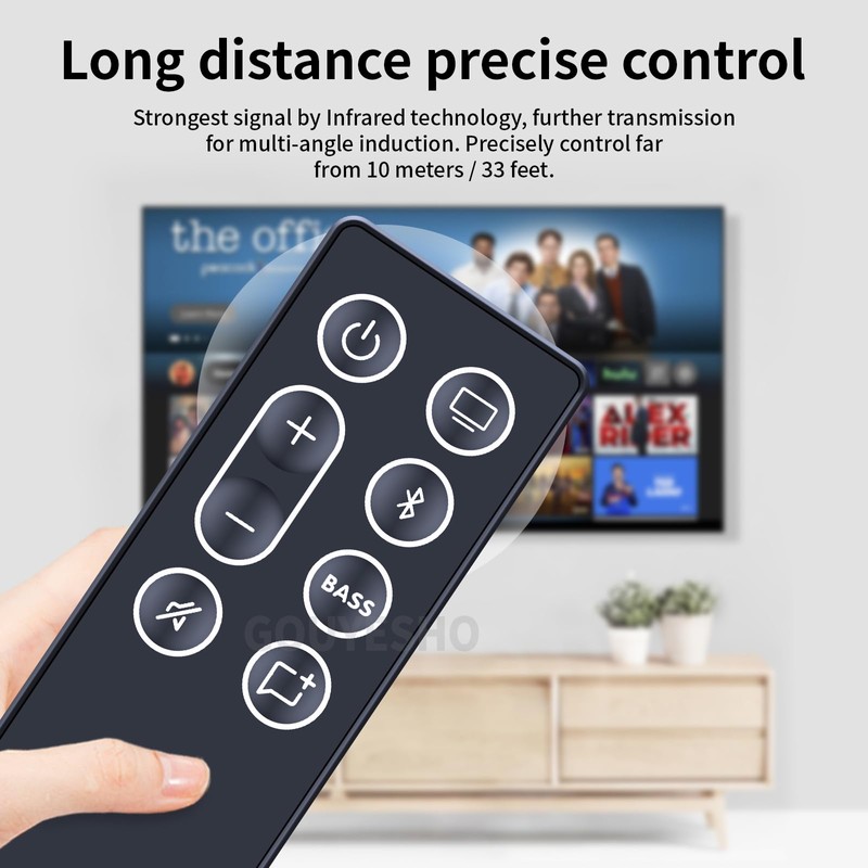 PZL New Replacement Remote Control for Bose Solo Soundbar II