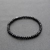 EUMENIDES Natural Crystal Stone Bracelet, 4MM, Elastic Band, Natural Gemstones,