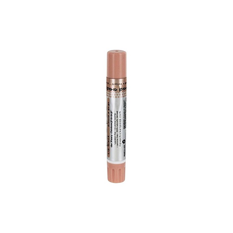 Simone ChickenBone 100% Natural Moisturizing Lip Gloss, La Chick Poo