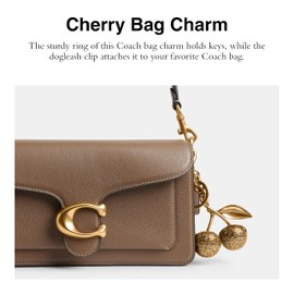 Coach Resin Cherry Bag Charm