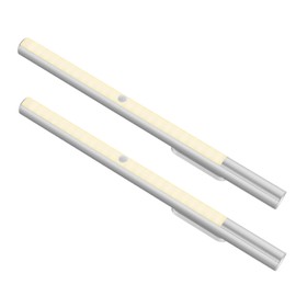 BLS LED Closet Lights, Battery Powered LED Lights, Motion Sensor Light Indoor, Battery Operated Lights, Wireless LED Lights, Under Cabinet Lighting Battery Powered Lights 4000K Neutral White (2 Pack)