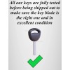 Ilco 2 Replacement Car Key Blank Fits 2018 2019 2020