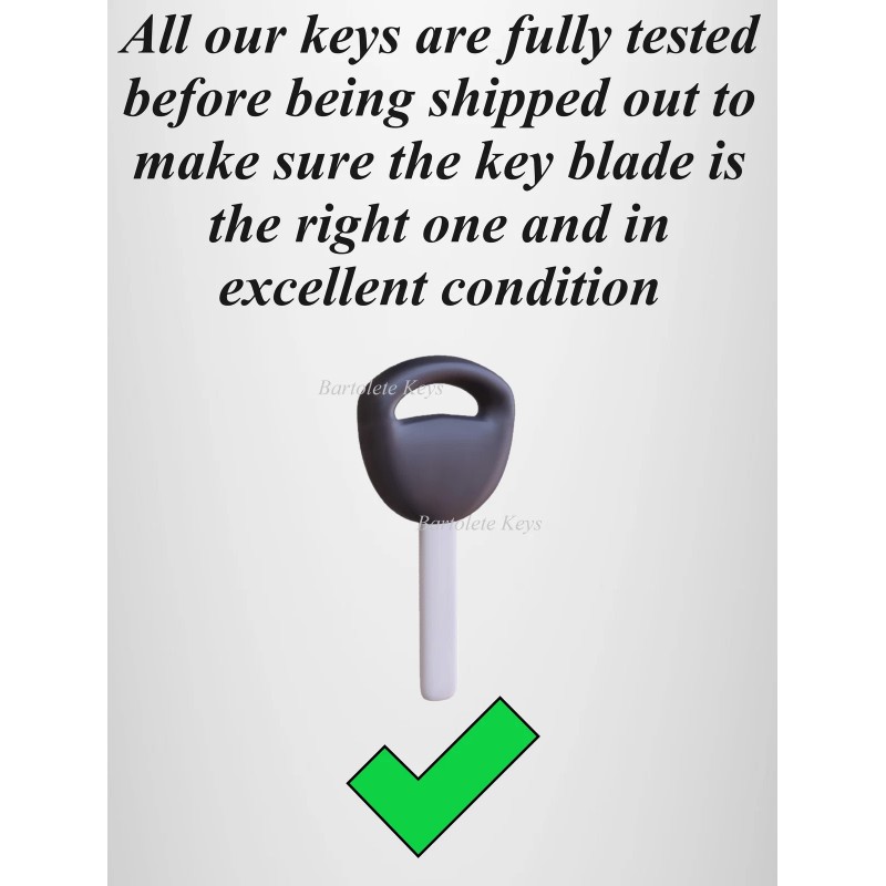 Ilco 2 Replacement Car Key Blank Fits 2018 2019 2020