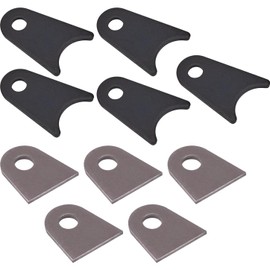 Weld-On Chassis Tabs, 1-3/4 & 2-1/4 Inch with 1/2 Inch Hole