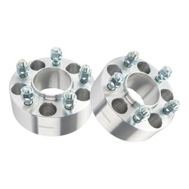 ZonCar Forged 5x4.5 2 inch Wheel Spacers, 2 inch Wheel Spacer with Hub Centric,71.5mm Hub Bore 1/2"x20 Thread Pitch Spacers Fits for Wrangler,Liberty,Edge,Mustang,Ranger,Che,2pcs