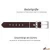 Ledershop24 Gift Set – Leather Belt Men & Women Belt