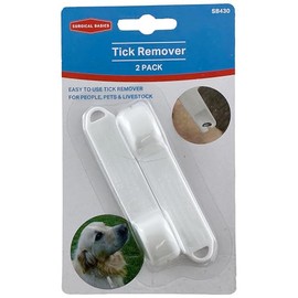 Surgical Basics Tick Remover Tool Human Pet Animals Collar Protection