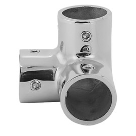 Boat Handrail Tee Connector 316 Stainless Steel Heavy Duty Pipe Connector Clamp Marine Yacht Hardware Accessory 32mm
