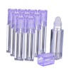 PACKOVE 10Pcs Refillable Roll Bottles for Lip Oil Plastic Containers