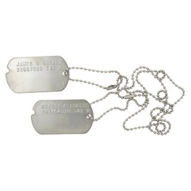 James Barnes"Bucky" & Steven Rogers Military Dog Tags