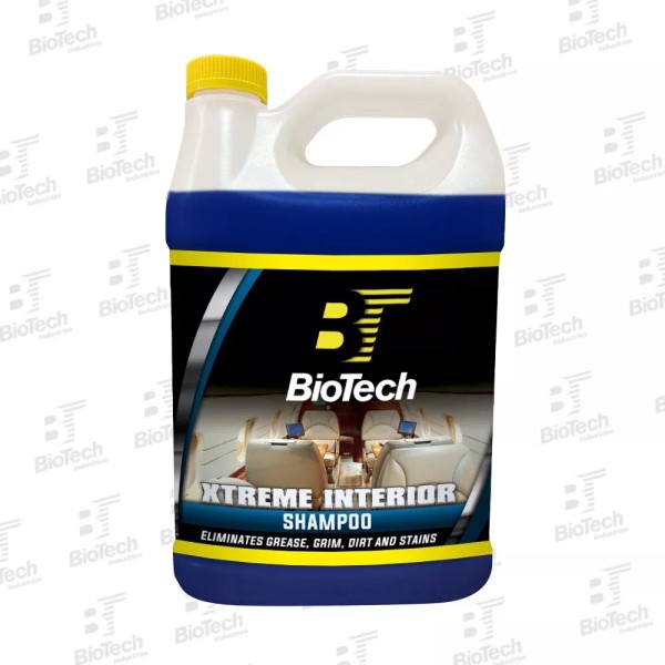 BioTech Industries Xtreme Interior Carpet & Upholstery Shampoo 128oz (4