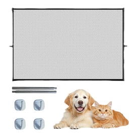 Extendable Stair Safety Gate, Animal Safety Gate, Door Safety Gate No Drilling, Door Gate Dogs, Dog Protection Gate, Children's Gate, Stair Safety Blind, Dog Door Gate for Stairs, Hallways, Kitchen