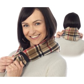 SunnyBay Microwave Heating Pad, Microwavable Heated Neck and Shoulder Wrap, Moist and Weighted Hands-Free Beanbag Pack with Wide Neck Coverage, 2.5 lbs, 26 Inches Long-Length, Made in USA, London