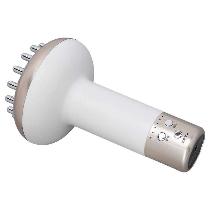 Electric Meridian Brush 6 Gears Hot Compress Microcurrent Vibration Massage