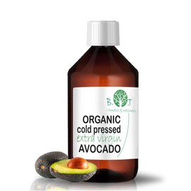 Organic Avocado Oil - Avocado Organic Oil - Organic Avocado Oil for Face, Body, Baby Skin, Hair, Nails and Cuticles, Skin Care - Virgin Avocado Oil - 250 ml