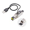 StarTech.com Gigabit Fiber to RJ45 Ethernet Media Converter Dongle, Optical