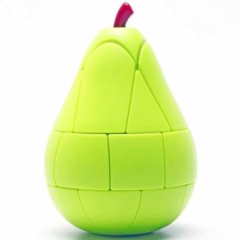 Cuberspeed FanXin Pear 3x3 Speed Cube 3D Fruit Cube 3×3 Magic Speed Cube Puzzle Cube Brain Teaser