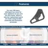 Whirlpool W11550898 Genuine OEM Washer Dispenser Tray Replacement Part -