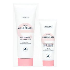 Set Dermolimpiador Y Crema Facial Aclarante Essentials