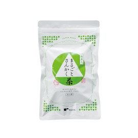 For Whole Sankaku Tea Pot with Matcha (0.2 oz (5 g) x 40 Pieces, Roasted Rice, Blend, Tea Life