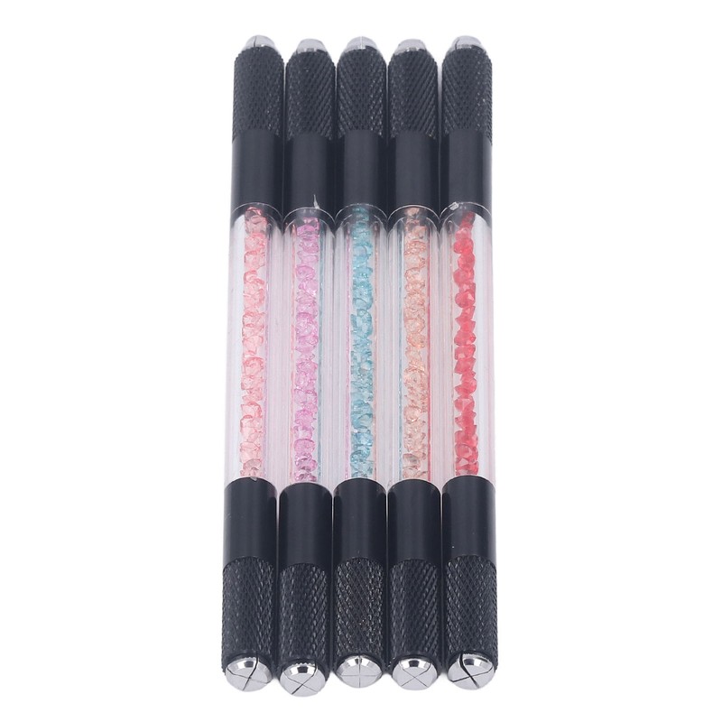 5pcs Microblading Hand Tools Professional Dual Head Manual Tattoo Pen