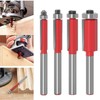 Baorder 6 mm Shank 4 Pieces Milling Cutter Groove Cutter