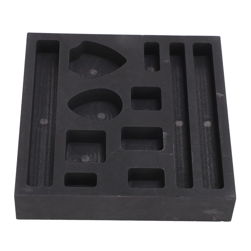 Graphite Ingot Mold for Metal Casting 11 Holes Easy Demoulding