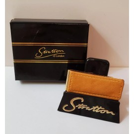 Stratton of London (x2) STRATTON LEATHER Money Clip MENS Stratton of London  New in Box
