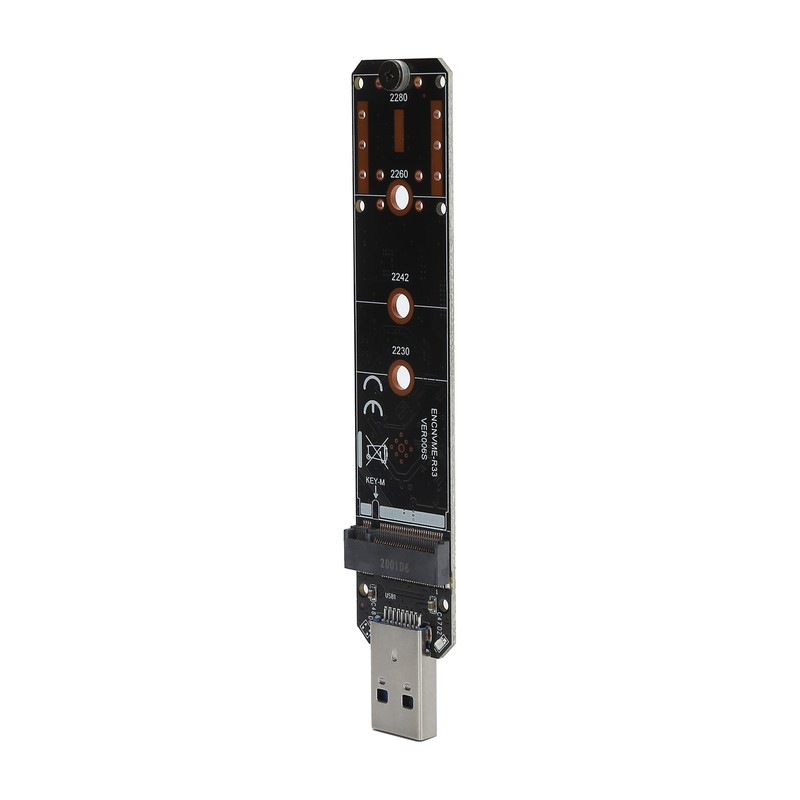 Adapter Card USB3.1 to M.2 NVME/SATA Pcie Adapter for USB