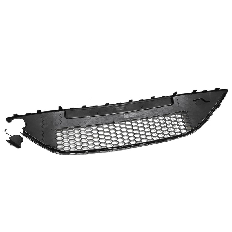 FZJDSD Black Front Bumper Upper Grille F1EZ-17B968-BA Compatible with Ford
