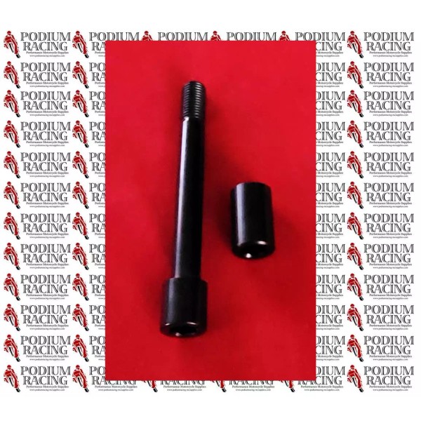 Podium Racing LLC. DUCATI MULTISTRADA 1100 BLACK TITANIUM LOWER SHOCK