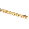 5Pcs End Mill TiPlated 1Flute CNC Spiral Router Bit HighSpeed