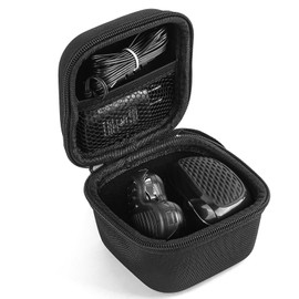 Linkidea Balder Boss Hard EVA Head Shaver Bag for Men with Mesh Pocket for Travel Travel Storage Bag Compatible with RMton Balder Pro Head Shaver XR7120/XR7000 (Black), black