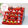 Glass Square, Cute Glass Hina Dolls, Imperior, Large