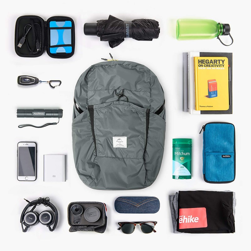 Naturehike Ultralight Foldable Waterproof Backpack by 30D Nylon Fabric Dry