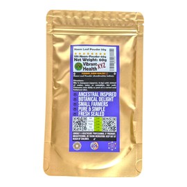 Neem Powder 50g (Net Weight: 60 g / 2.12 oz) - Botanical Fresh Vibrant Health XYZ - Raw Ingredient Only