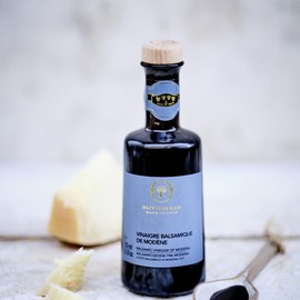 Aged Balsamic Vinegar of Modena – Premium Italian Vinegar by Oliviers & Co | Barrel-Aged, Sweet & Rich | Ideal for Salad Dressings, Marinades & Glazes | 8.5 Fl Oz