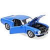 MOTORMAX Ford Mustang Boss 429 Blau 1970 Coupe 1/24 Modellauto