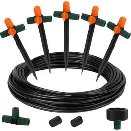 Siena Garden Irrigation System Starter Set Sprinkler 10 Pieces for Flower Beds