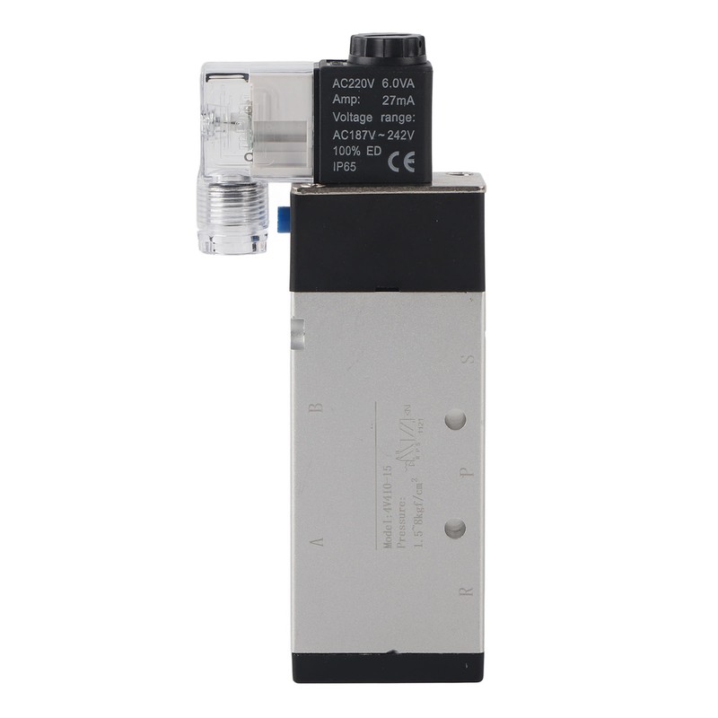 4V410-15 Outlet Type 2 Position 5 Way Solenoid Valve Mechanical