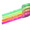Motex Refill Tape for Embossing Label Maker, Fluorescent Color Tapes