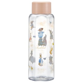 Skater PDH4 Easy to Hold Hexagonal Water Bottle, Plastic, 11.8 fl oz (350 ml), Blow Bottle, For Adults, Kids, Children, Direct Drinking, Transparent, Lightweight, For Children, Clear, My Bottle, Peter