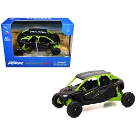 DCD Polaris RZR Pro R UTV Diecast Model Black and Lime Green by New Ray