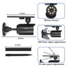 WaitScher Solar Lights Outdoor Motion Sensor IP67 Waterproof 360° Rotatable