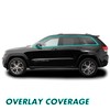 SlickMod Chrome Delete Blackout Vinyl Overlay for 2011-2021 Jeep Grand